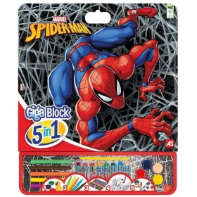 Giga Block Σετ Ζωγραφικής Marvel Spiderman 5 Σε 1 Για 3+ Χρονών 1023-62752