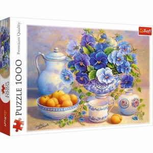 Trefl puzzle 1000pcs - Blue Bouquet - 10466