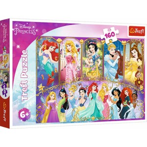 Trefl Puzzle 160pcs - Disney Princess για 6+ Ετών - 15407