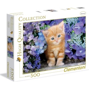 Clementoni Puzzle High Quality Collection 500pcs: Γατάκι - 30415