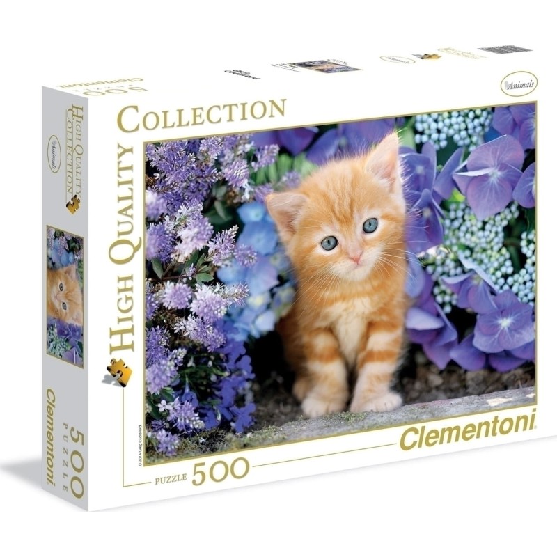 Clementoni Puzzle High Quality Collection 500pcs: Γατάκι - 30415 Clementoni Puzzle High Quality Collection 500pcs: Γατάκι - 30415