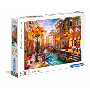 Clementonbi Puzzle High Quality 500pcs - Sunse Over Venice - 35063