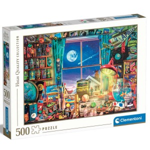 Clementoni Puzzle High Quality 500pcs - Στο Φεγγάρι - 35148