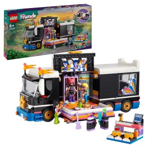 Lego Friends Pop Star Music Tour Bus για 8+ Ετών - 42619