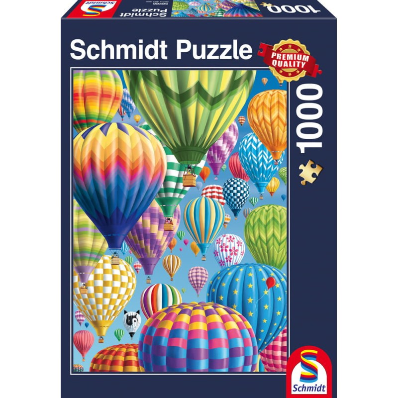 Schmidt Puzzle 1000pcs - Αερόστατα - 58286