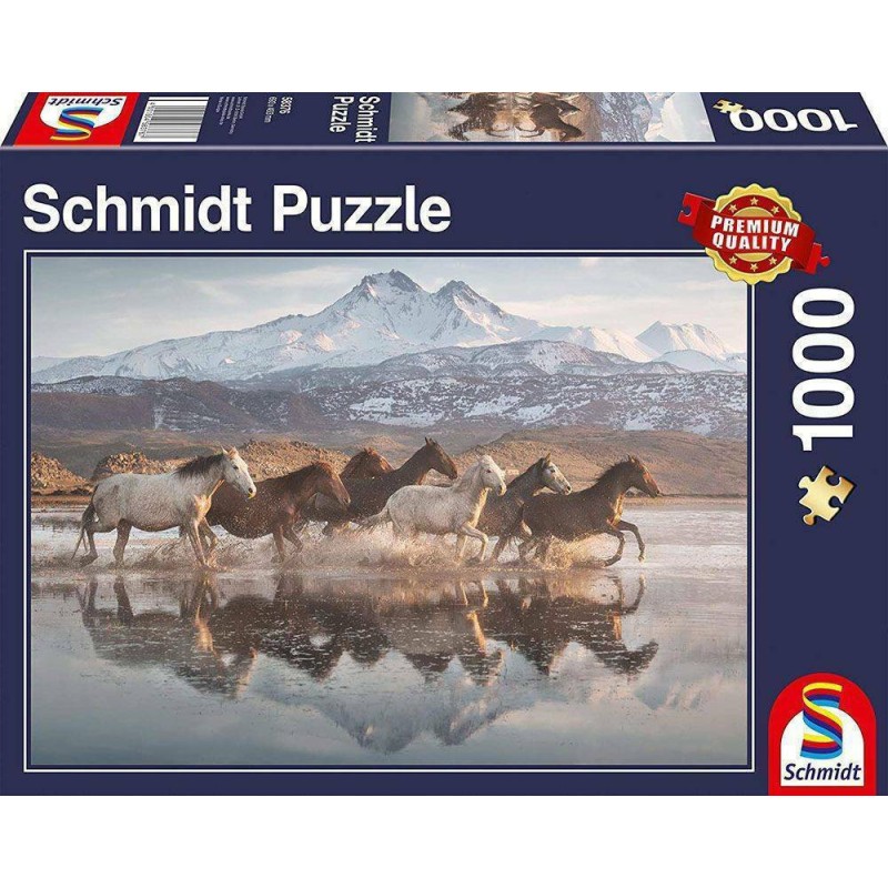 Schmidt puzzle 1000pcs - Horses in Cappadocia - 58376