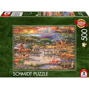 Schmidt Puzzle 500pcs Paradise on Kilimanjaro - 59708