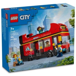 Lego City Red Double-decker Sightseeing Bus για 7+ Ετών 384τμχ - 60407