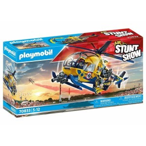 Playmobil Stunt Show Helicopter with Film Crew για 5-12 ετών - 70833