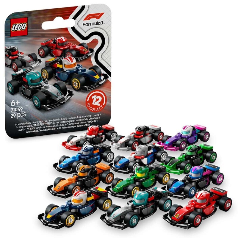 Lego Minifigures F1 Collectible για 6+ Ετών 29τμχ - 71049