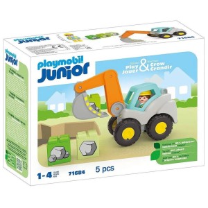 Playmobil Junior Φορτωτής Εκσκαφέας για 1-4 ετών - 71684