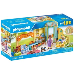 Playmobil MyLife Σταθμός Φροντίδας Κουταβιών για 4-10 ετών - 71743