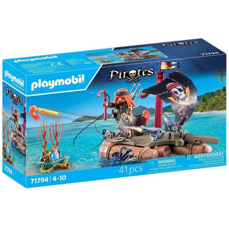 Playmobil Pirates Πειρατική Σχεδία Με Κανόνια για 4-10 ετών - 71794 Playmobil Pirates Πειρατική Σχεδία Με Κανόνια για 4-10 ετών - 71794