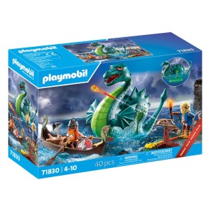 Playmobil Πολεμιστές Βίκνγκς & Θαλάσσιο Τέρας για 4-10 ετών - 71830