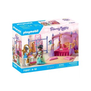 Playmobil Princess Magic Βασιλικό Υπνοδωμάτιο με Βεστιάριο για 4-10 ετών - 71847