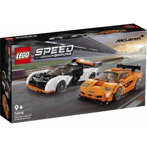 Lego Speed Champions Mclaren Solus Gt and Mclaren F1 LM για 9+ ετών - 76918