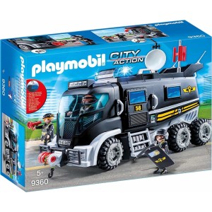 Playmobil City Action Θωρακισμένο Όχημα Ειδικών Αποστολών για 5+ ετών - 9360