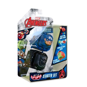 Battle Cubes Παιχνίδι Μινιατούρα Captain America VS Black Panther C902 για 5+ Ετών - BATC902CABP