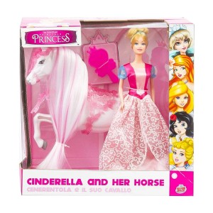 Giochi Preziosi Σταχτοπούτα Κούκλα Cinderella And Her Horse για 3+ Ετών 30εκ. - FAT02000