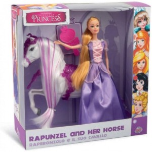 Giochi Preziosi Ραπουνζέλ Κούκλα Rapunzel And Her Horse για 3+ Ετών 30εκ. FAT02000-3