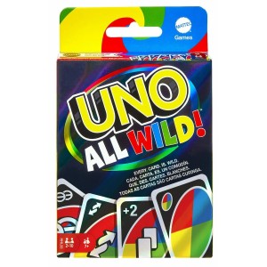 Επιτραπέζιο Παιχνίδι Uno All Wild για 2-10 Παίκτες 7+ Ετών - HHL33