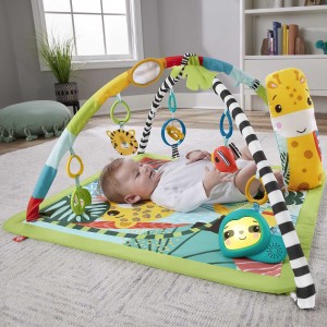 Fisher Price Γυμναστήριο Δραστηριοτήτων Rainforest με Μουσική για Νεογέννητα - HJW08