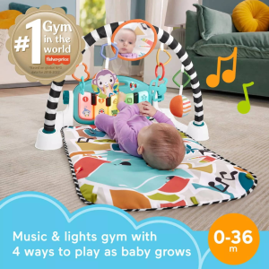 Fisher Price Γυμναστήριο Δραστηριοτήτων με Μουσική για Νεογέννητα - HWY55