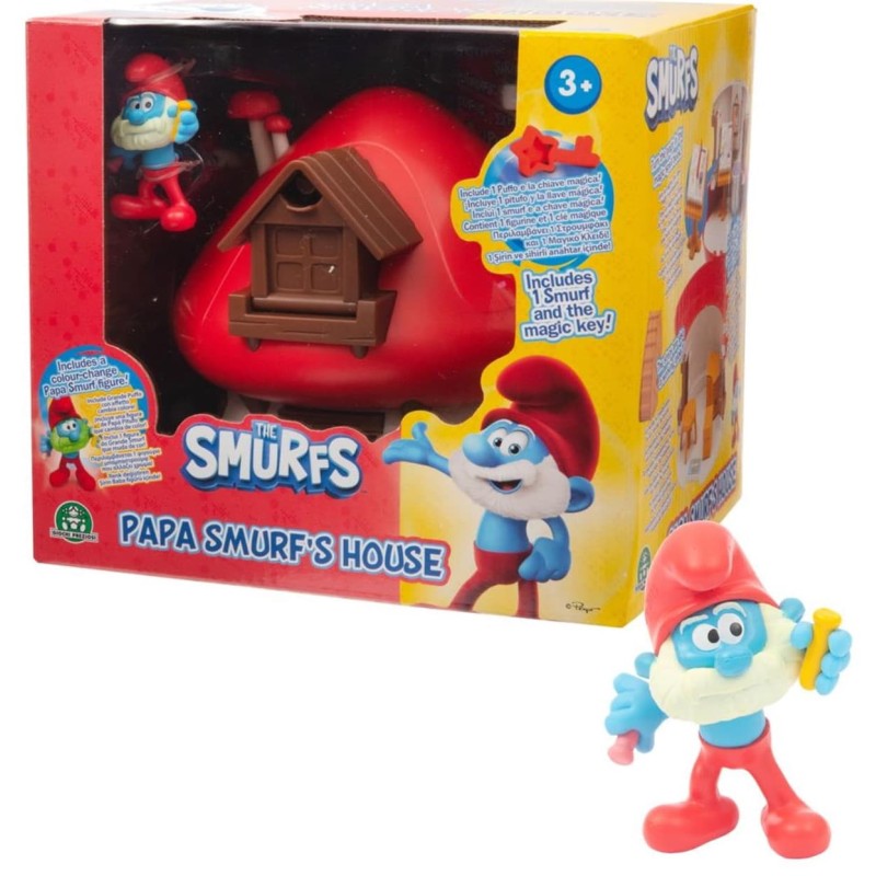 Giochi Preziosi Παιχνίδι Μινιατούρα Στρουμφάκια Papa Smurf's House για 3+ Ετών 5.5εκ. - PUF40110 Giochi Preziosi Παιχνίδι Μινιατούρα Στρουμφάκια Papa Smurf's House για 3+ Ετών 5.5εκ. - PUF40110