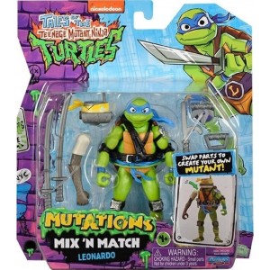 TMNT ΧΕΛΩΝΟΝΙΝΤΖΑΚΙΑ Φιγούρα Leonardo12cm MIX & MATCH T0201900-1