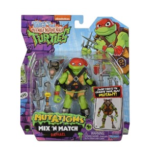 TMNT ΧΕΛΩΝΟΝΙΝΤΖΑΚΙΑ Φιγούρα Raphael 12cm MIX & MATCH T0201900-3