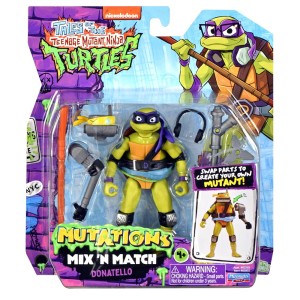 TMNT ΧΕΛΩΝΟΝΙΝΤΖΑΚΙΑ Φιγούρα Donatello 12cm MIX & MATCH T0201900-4