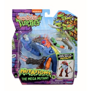 TMNT ΧΕΛΩΝΟΝΙΝΤΖΑΚΙΑ Φιγούρα The Mega Mutant 12cm MIX & MATCH T0201900-8